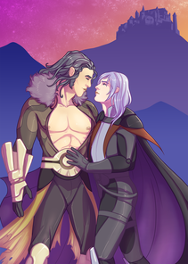 Daggers in the Dark Zine Yuri and Balthus